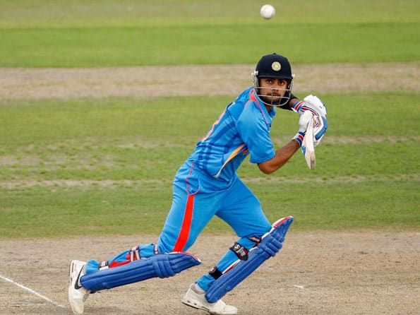 Kohli's 133 is the 2nd highest in ODI chases for a batsman batting No 4 or lower