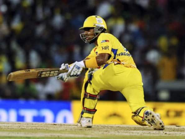 Saha's 46 pushes Chennai past 150 on slow pitch