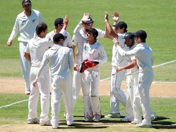 Zimbabwe make disastrous start after New Zealand declare at 495/7