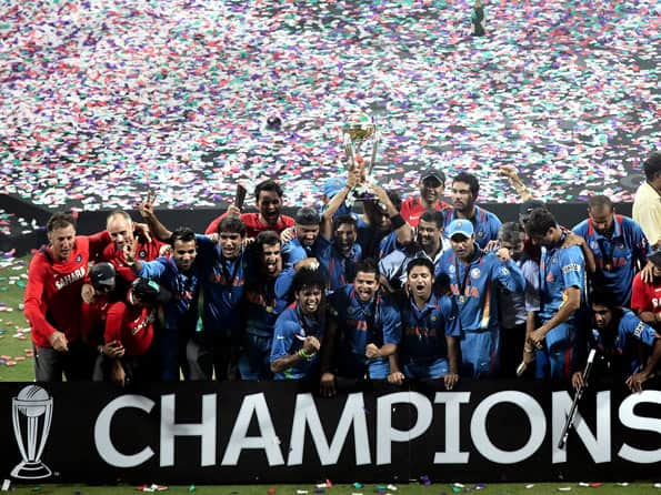 World Cup winning Team India win India's Heroes Award - Cricket Country