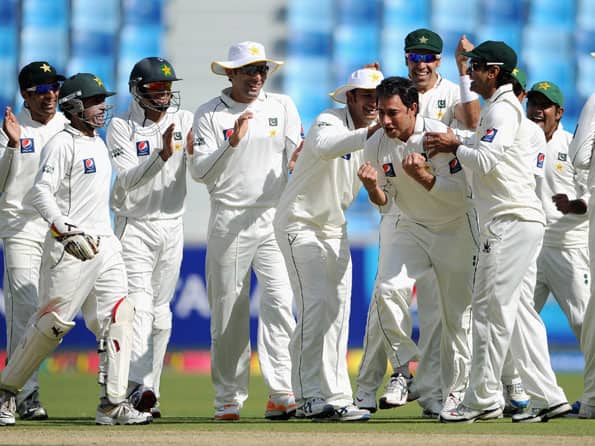 Saeed Ajmal's strikes leave England reeling at lunch on day one Saeed Ajmal's strikes leave England reeling at lunch on day one