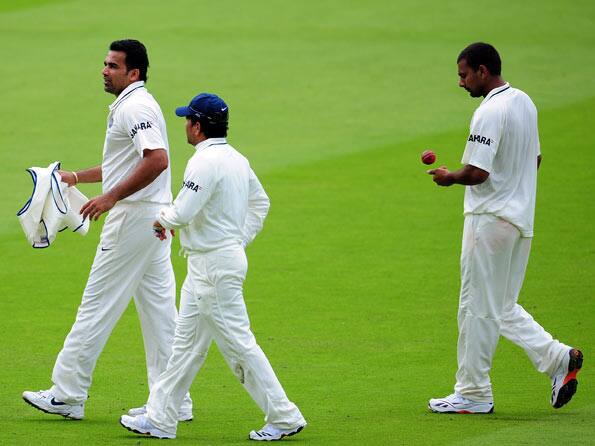 Zaheer suffers from hamstring strain