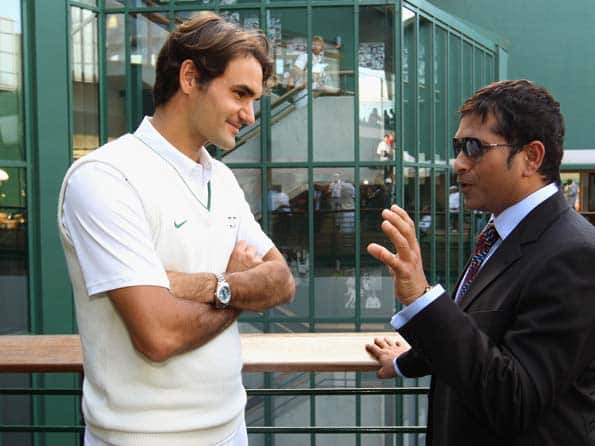 Sachin Tendulkar to watch Wimbledon match between Federer-Djokovic Sachin Tendulkar to watch Wimbledon match between Federer-Djokovic