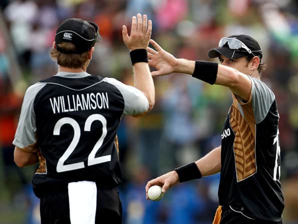 ICC T20 World Cup 2012: New Zealand claw back with quick wickets ICC T20 World Cup 2012: New Zealand claw back with quick wickets