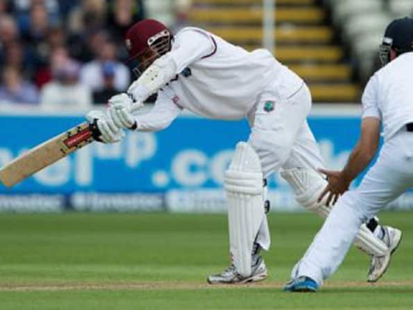 Samuels, Ramdin fifties resist England on day three Samuels, Ramdin fifties resist England on day three