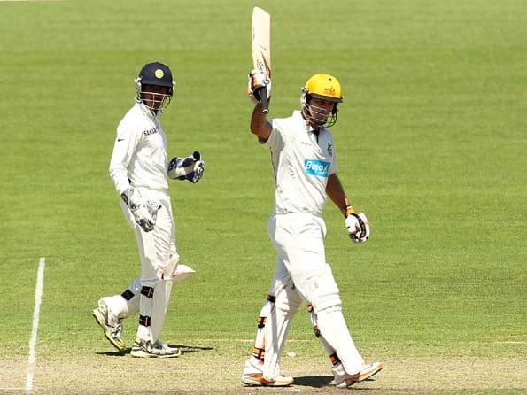 Robinson, Cooper half-centuries strengthen CA Chairman's XI against India 