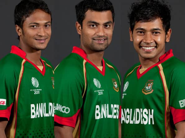 Shakib, Tamim & Mushfiqur play lead roles in rise of Bangladesh Shakib, Tamim & Mushfiqur play lead roles in rise of Bangladesh