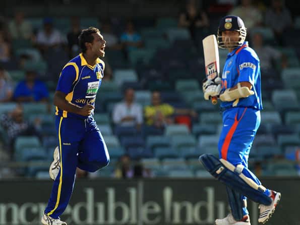 Live Cricket Score India vs Sri Lanka, 2nd ODI at Perth, WACA: Tendulkar misses out on half-century