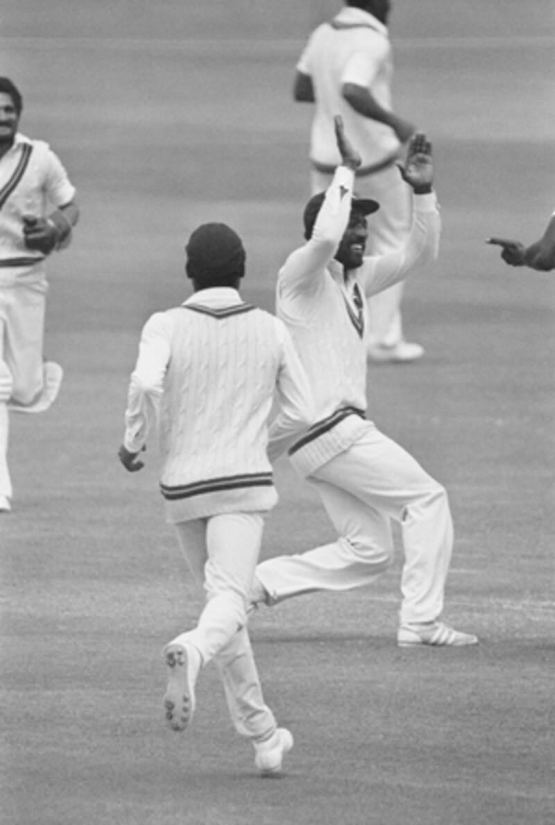 When Richards caught Australia short of the crease