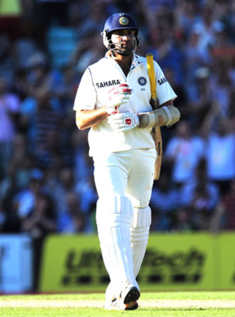 What forced VVS to suddenly quit when he was preparing for the series ahead?