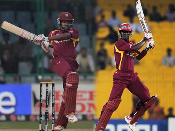 Bravo, Sammy drive West Indies to 221