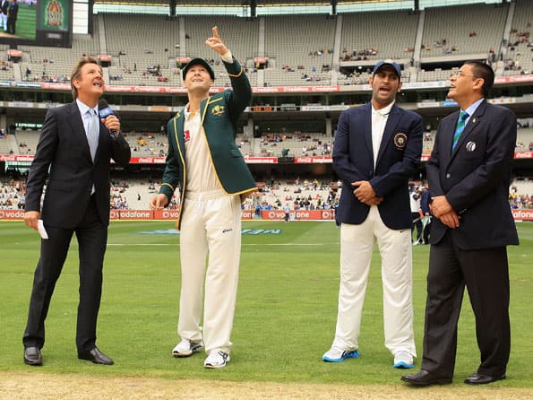 Australia elect to bat against India in first Test at Melbourne Australia elect to bat against India in first Test at Melbourne