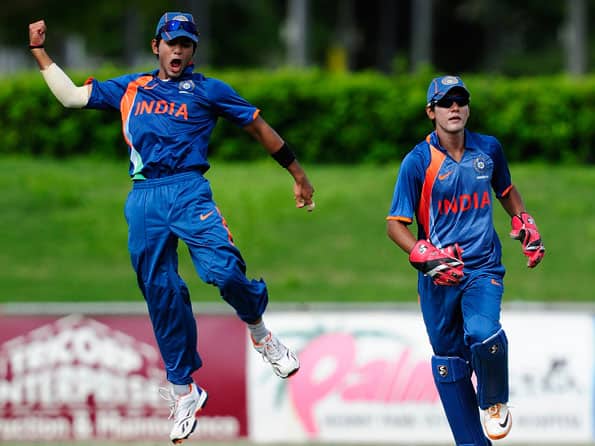 India crush Papua New Guinea; to face Pakistan in Under 19 World Cup quarter-final India crush Papua New Guinea; to face Pakistan in Under 19 World Cup quarter-final