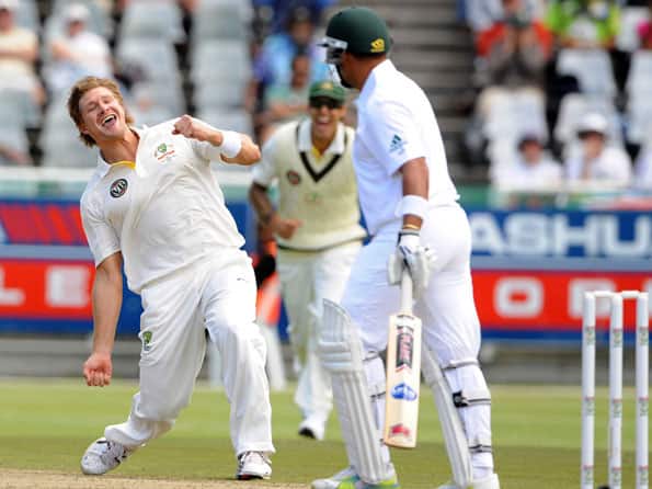 Australia stumble after Watson, Harris bundle out South Africa for 96 Australia stumble after Watson, Harris bundle out South Africa for 96