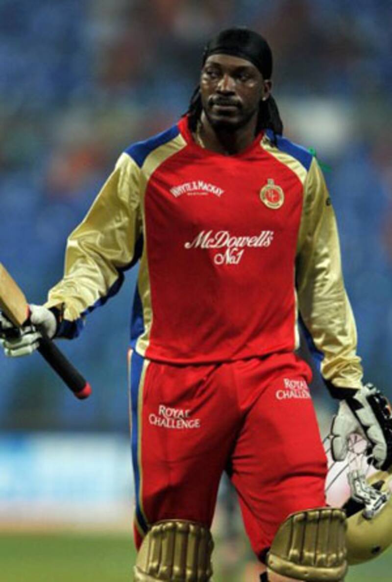 Royal Challengers Bangalore retain Chris Gayle for IPL 5
