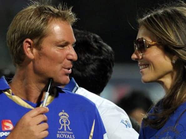 Warne thankful to Liz Hurley for new look Warne thankful to Liz Hurley for new look