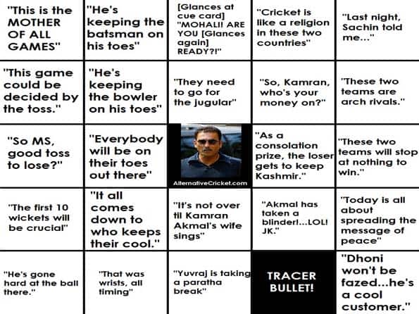 Bingo with Ravi Shastri: The Mother of All Games Edition Bingo with Ravi Shastri: The Mother of All Games Edition