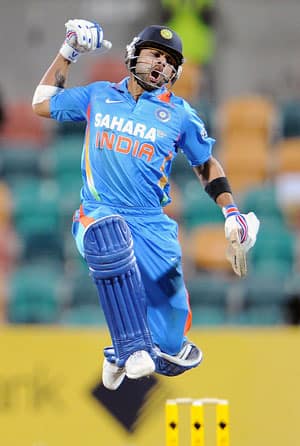 Virat Kohli becomes fastest to reach 10 tons in ODIs Virat Kohli becomes fastest to reach 10 tons in ODIs