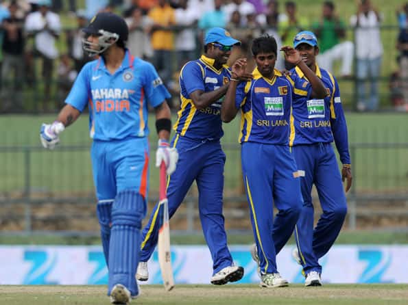 Sri Lanka fined for slow over-rate against India in fifth ODI Sri Lanka fined for slow over-rate against India in fifth ODI