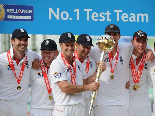 Icc Present England The Test Championship Mace Cricket Country