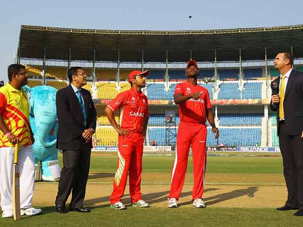 Zimbabwe elect to bat first against Canada Zimbabwe elect to bat first against Canada