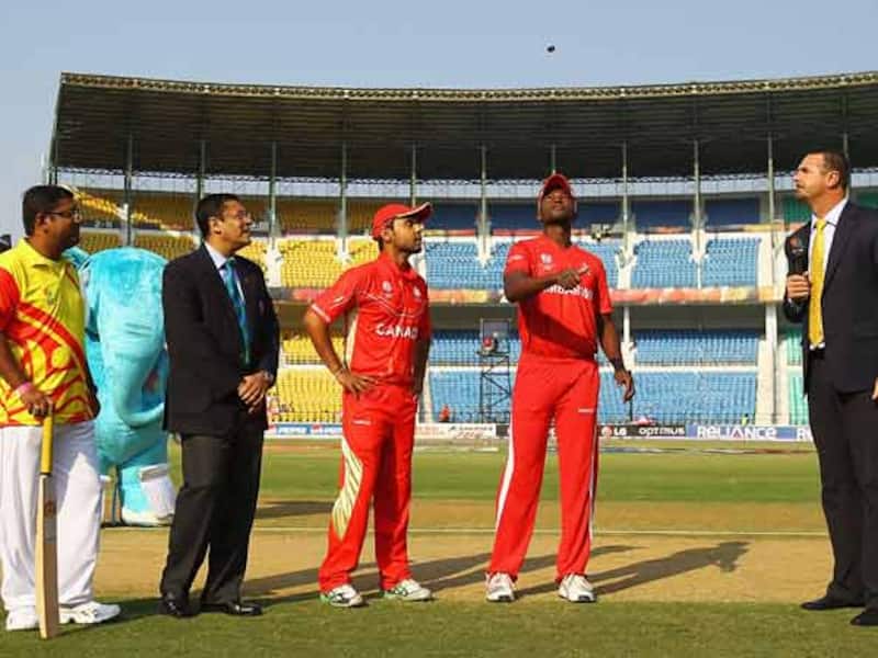 Zimbabwe elect to bat first against Canada   