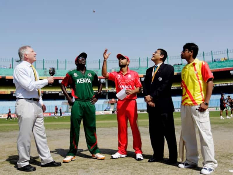 Kenya win toss, elect to bat against Canada