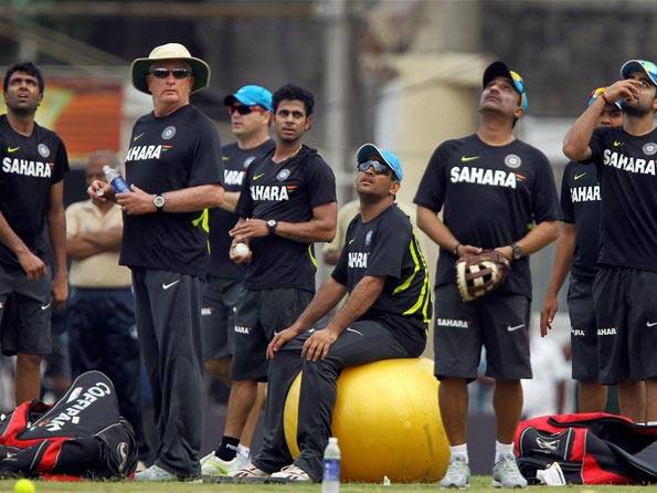 Team India train for four hours ahead of Sri Lanka tour