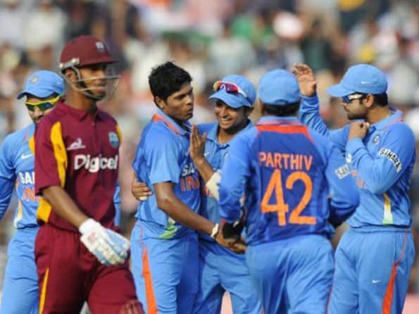 India restrict West Indies to 211 in the first ODI India restrict West Indies to 211 in the first ODI