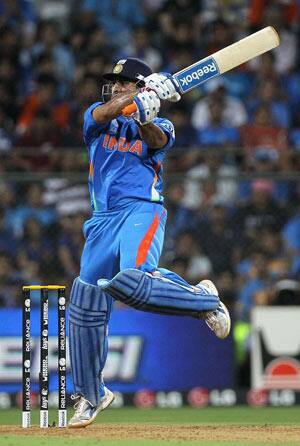 ms dhoni reebok bat