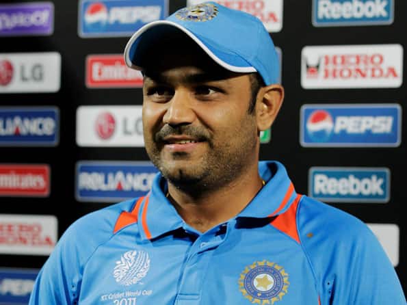 Virender Sehwag motivates India U-19 cricketers to give their best in World Cup Virender Sehwag motivates India U-19 cricketers to give their best in World Cup