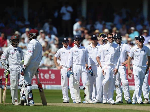 England gain command as West Indies reach 154 for six at tea on day one England gain command as West Indies reach 154 for six at tea on day one