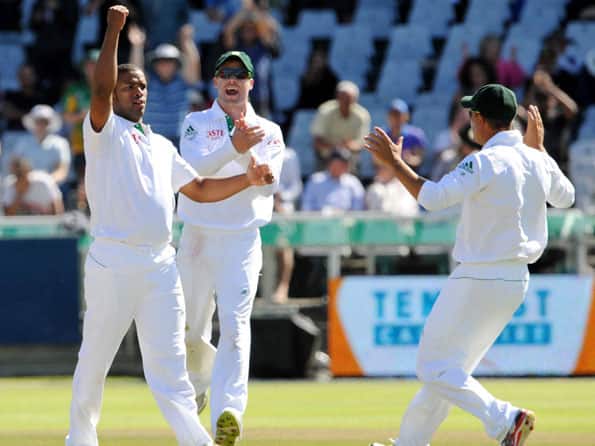 Philander's double strike puts South Africa in command Philander's double strike puts South Africa in command