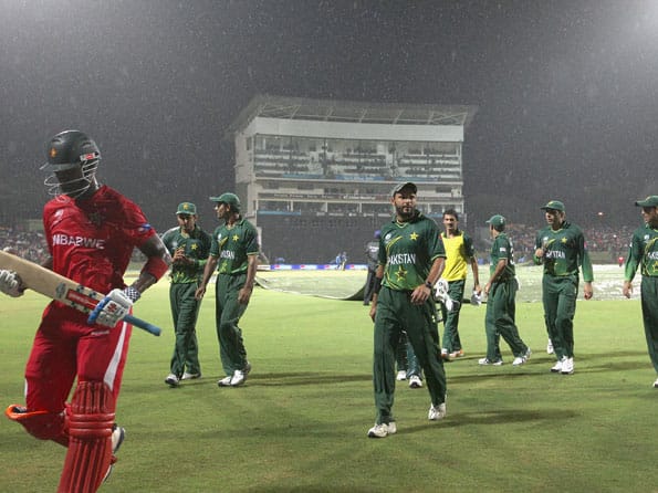 Pakistan set a target of 162 in 38 overs in rain-curtailed match