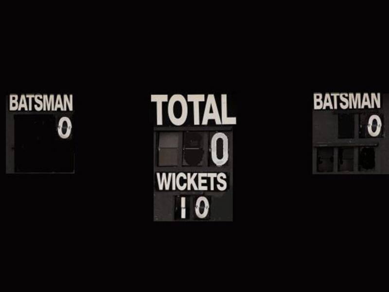 August 13, 1855: An unbelievable scoreboard - all out for zero!