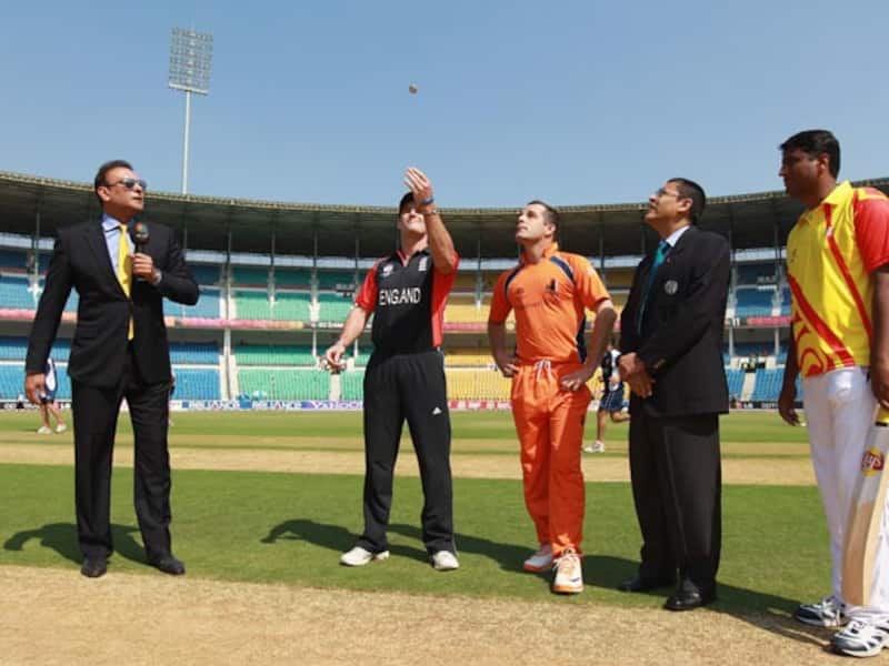 Netherlands to bat first against England