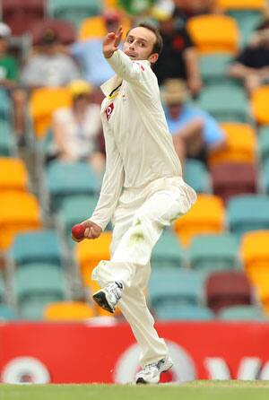 Nathan Lyon enjoying the role as Australia's frontline spinner