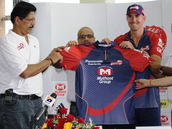 Kevin Pietersen unveiled as Delhi Daredevils player ahead of IPL 5 Kevin Pietersen unveiled as Delhi Daredevils player ahead of IPL 5