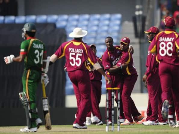 West Indies thrash Bangladesh by nine wickets