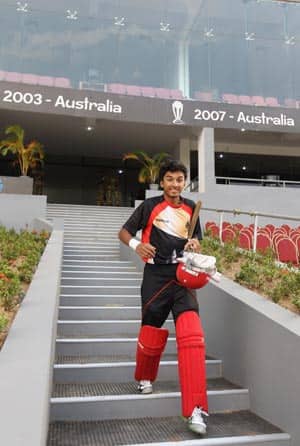 Canadas Nitish Kumar becomes youngest World Cup player 