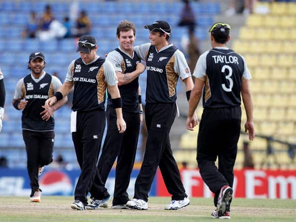 ICC World T20 2012: Tim Southee, Doug Bracewell limit West Indies to 139 at Pallekele ICC World T20 2012: Tim Southee, Doug Bracewell limit West Indies to 139 at Pallekele