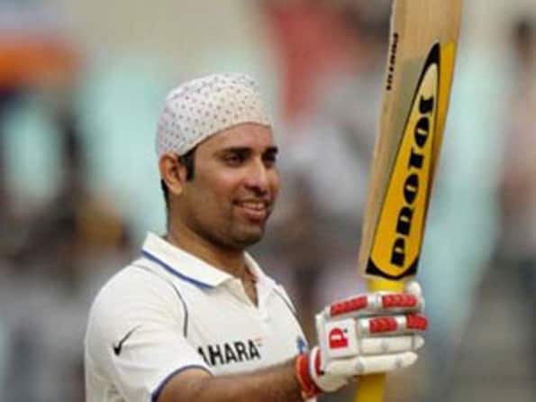VVS Laxman dedicated stand, statue by HCA at Hyderabad VVS Laxman dedicated stand, statue by HCA at Hyderabad