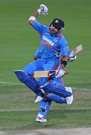 Kohli's Riplesque century helps India win with a bonus; Malinga massacred Kohli's Riplesque century helps India win with a bonus; Malinga massacred
