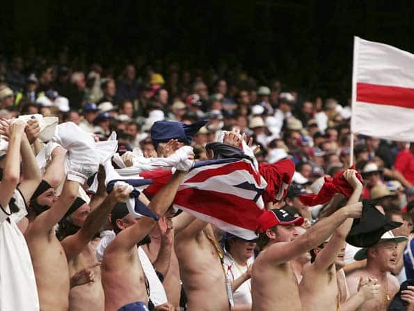 Barmy Army told not to take their tops off