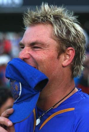 Warne doubtful for Pune clash Warne doubtful for Pune clash