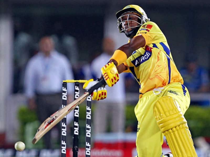 Dwayne Bravo powers Chennai Super Kings to 193 in IPL 2012 tie