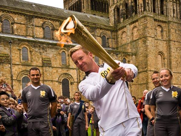 Paul Collingwood privileged to carry the Olympic Torch Paul Collingwood privileged to carry the Olympic Torch