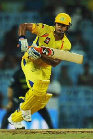 Raina, Hussey prop CSK to 165 Raina, Hussey prop CSK to 165