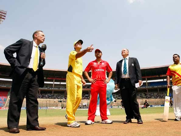 Canada opt to bat against Australia in their last World Cup match Canada opt to bat against Australia in their last World Cup match