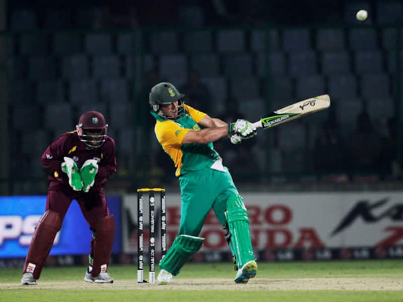 AB de Villiers' hundred to South Africa's rescue